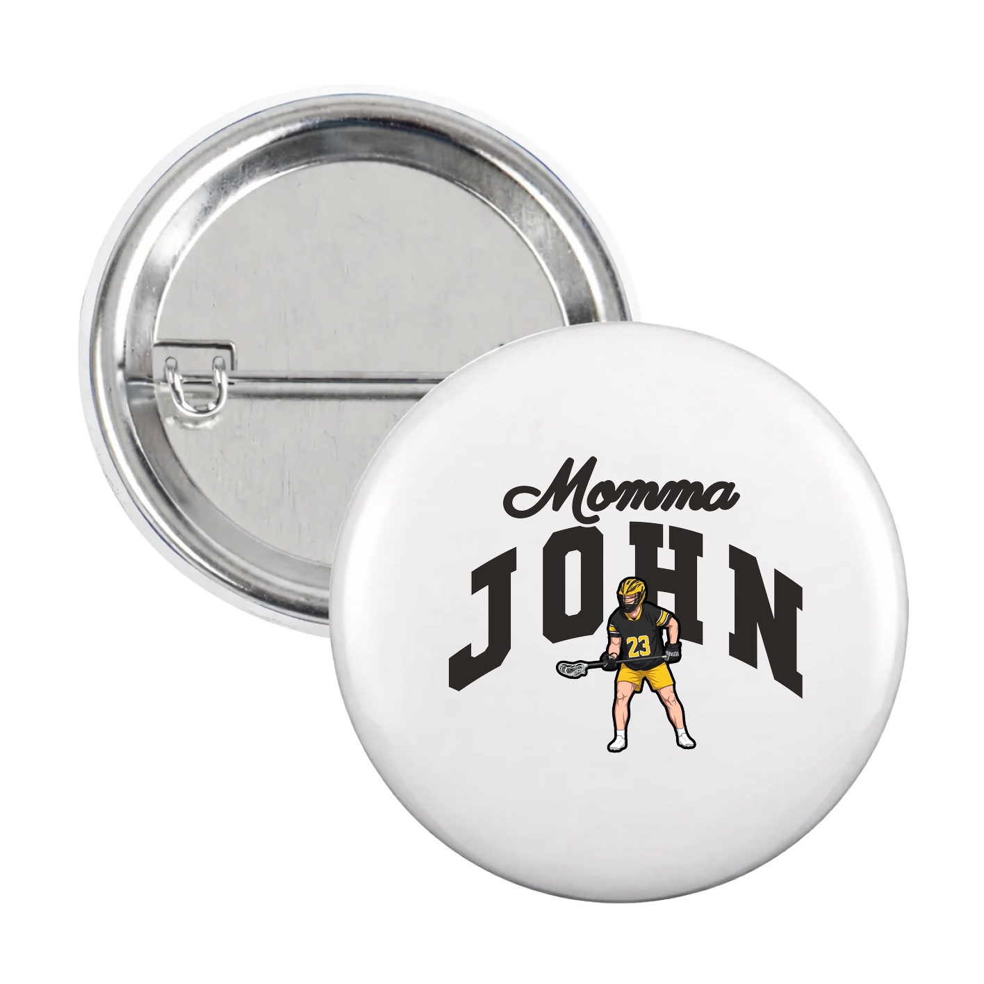 Game Day Button — Mothers Day Arch in White