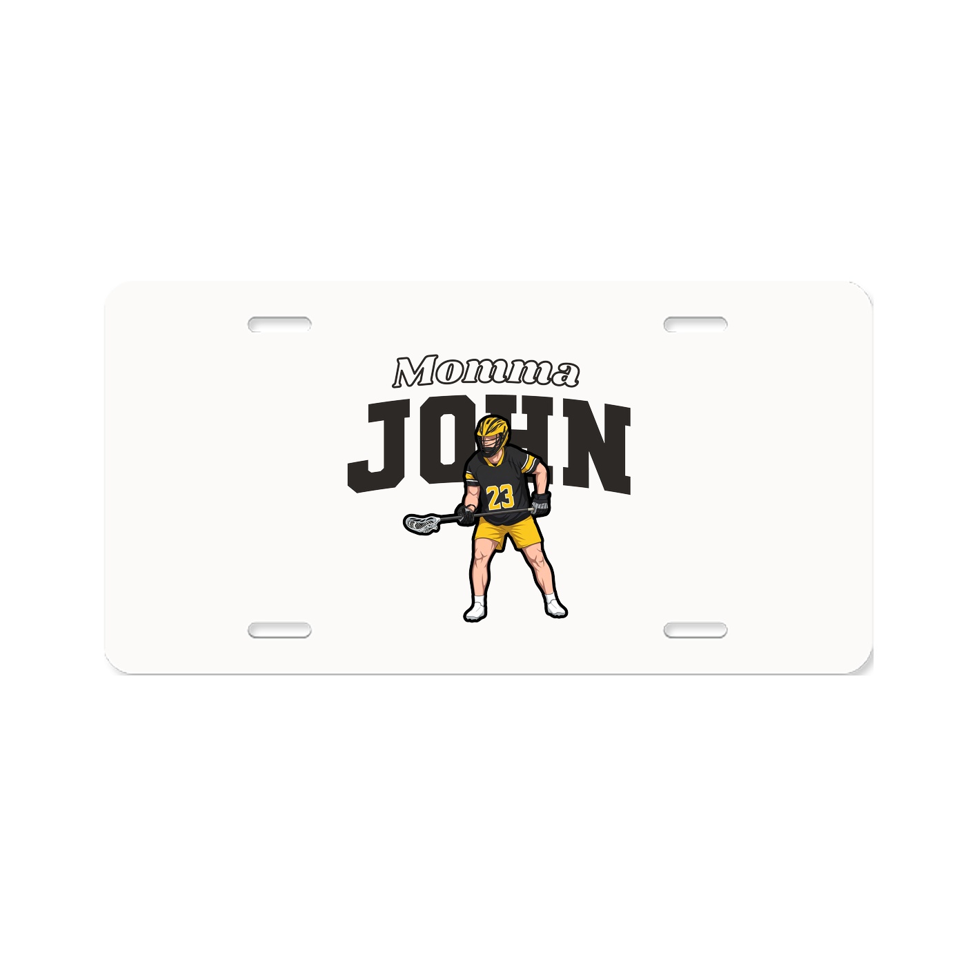 License Plate — Mothers Day Block in Classic