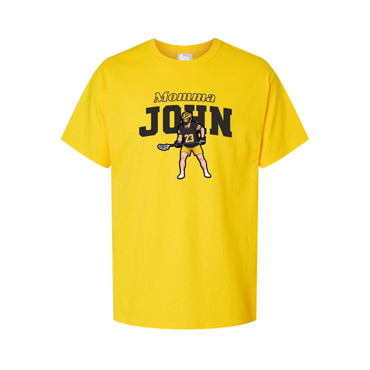 Youth Tee — Mothers Day Block in Gold
