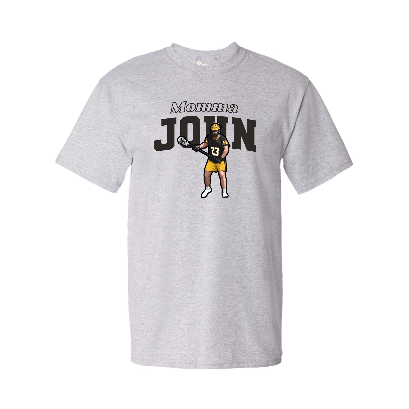 Youth Tee — Mothers Day Block in Grey