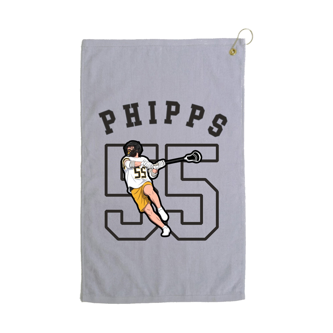 Golf Towel — Shirsey Arch in Grey