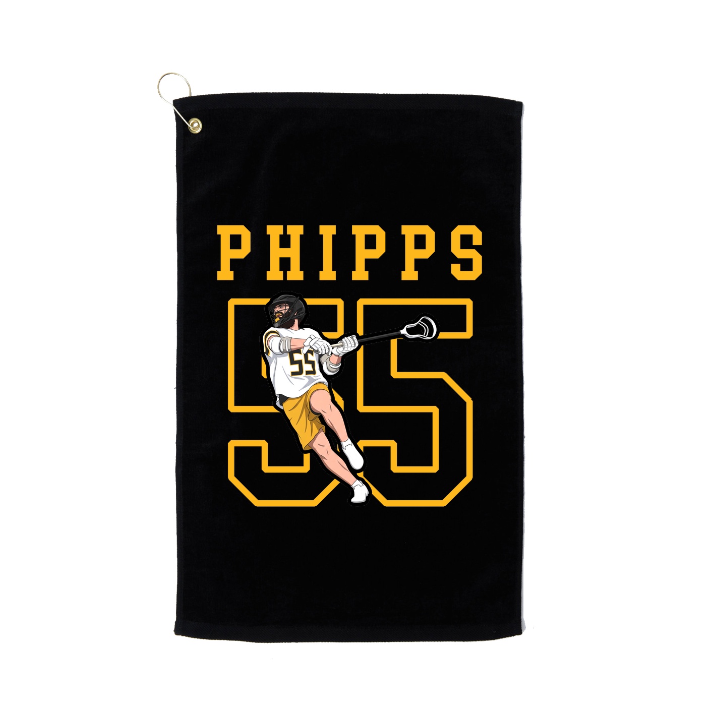Golf Towel — Shirsey in Black