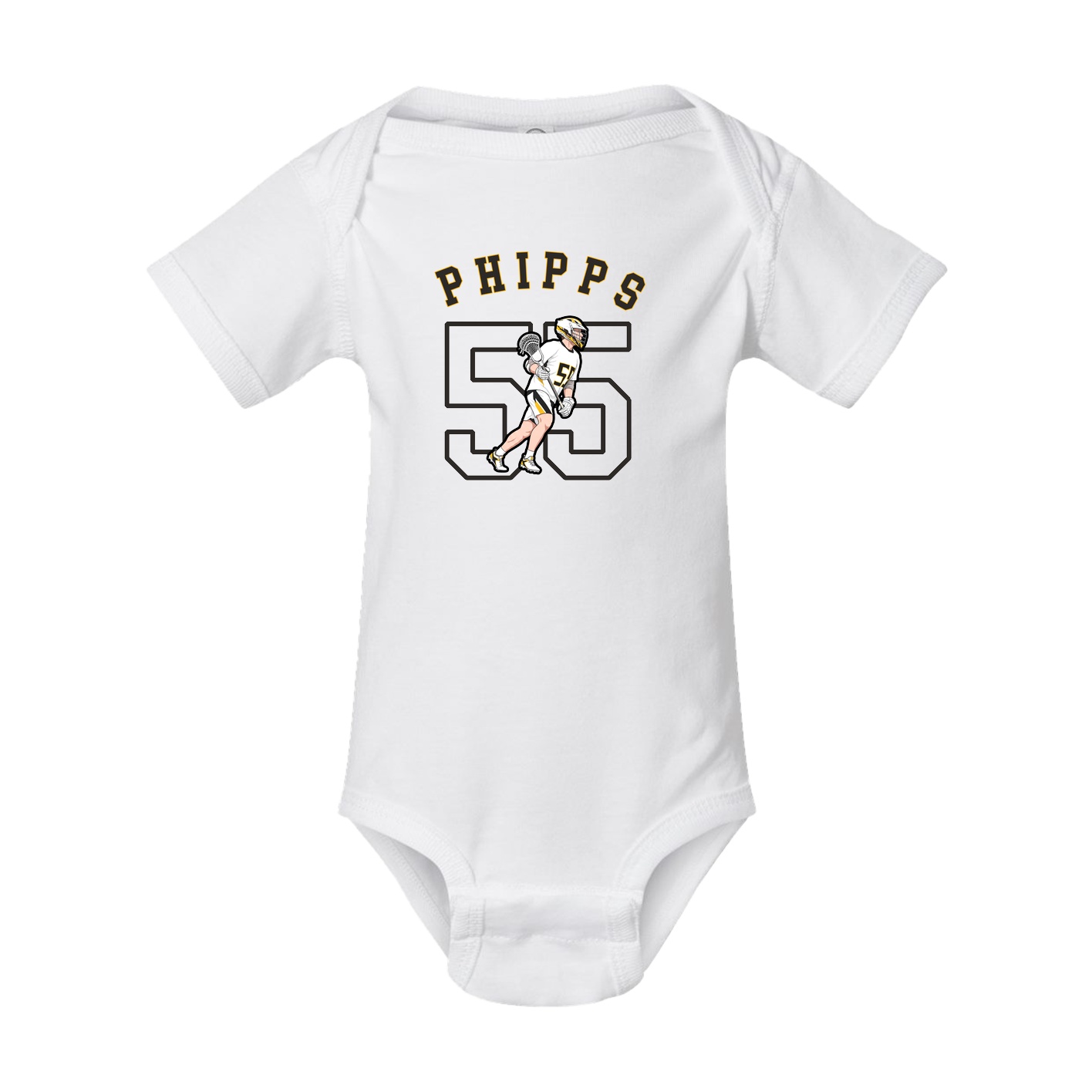 Baby Onesie — Shirsey Arch in White