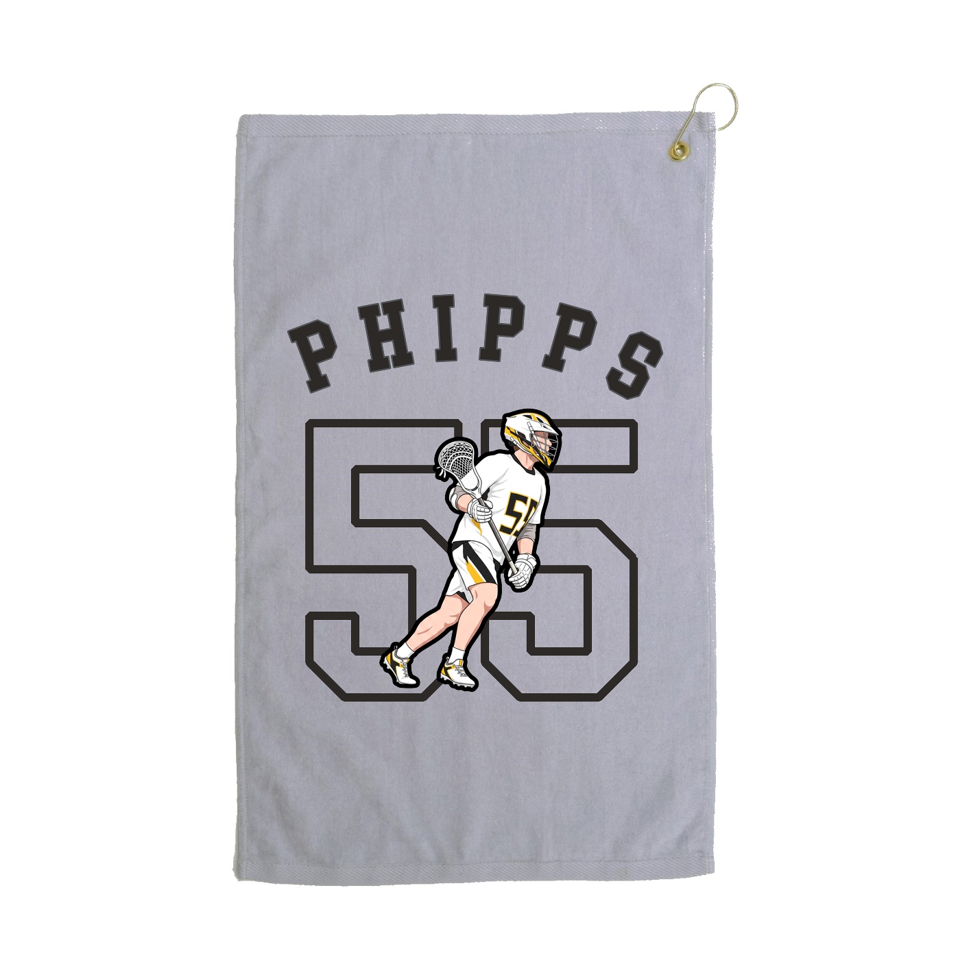 Golf Towel — Shirsey Arch in Grey