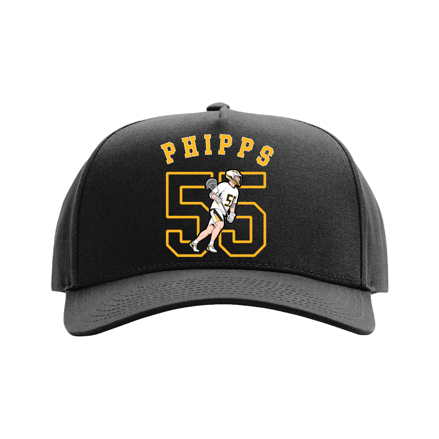 Full Fabric Five-Panel Champ Cap