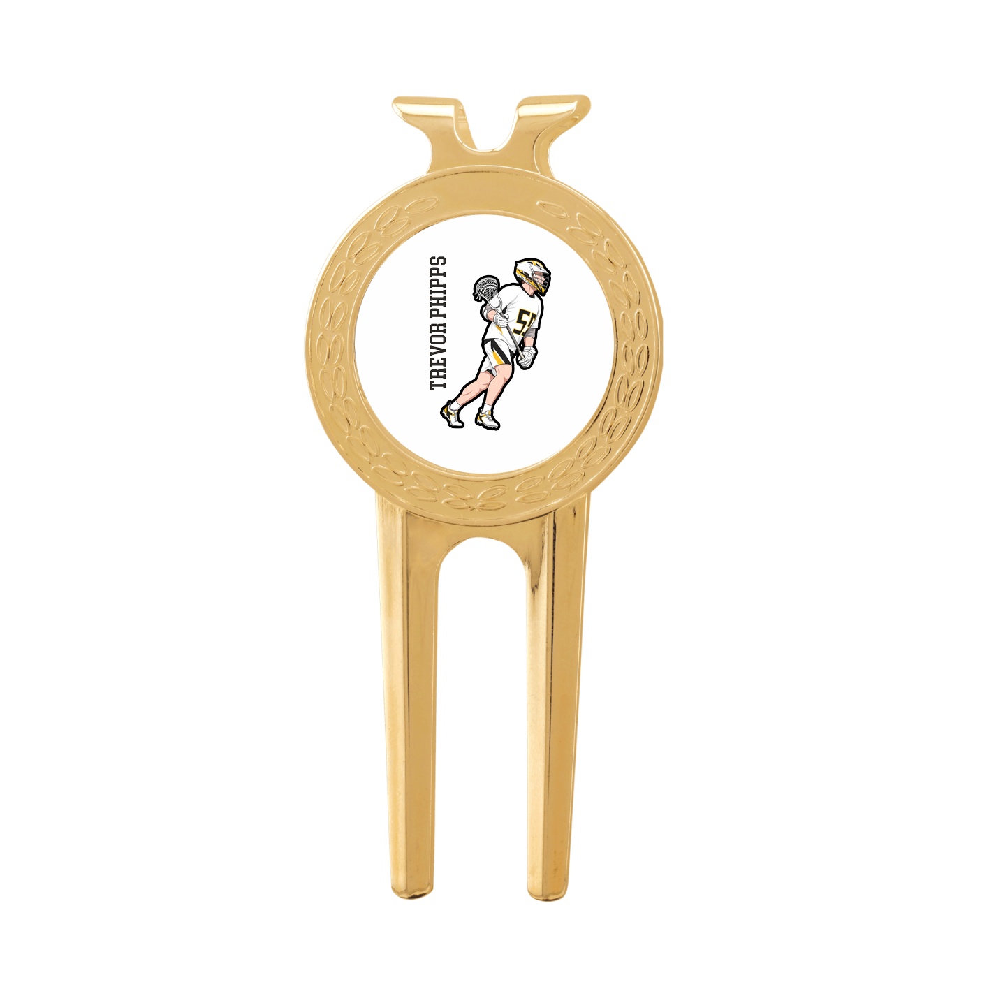 Divot Tool with Ball Marker — Name Vertical in Classic