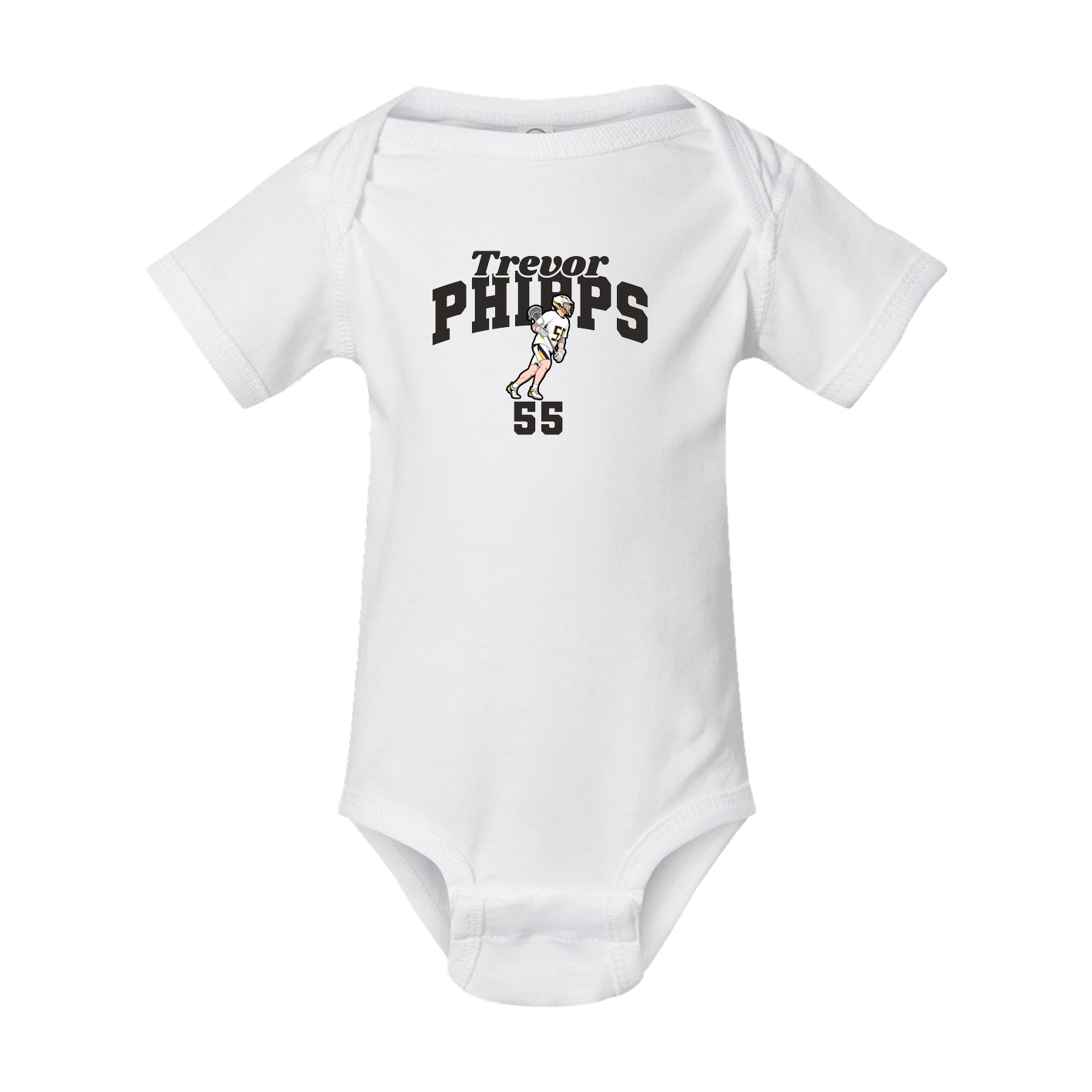 Baby Onesie — Signature Arch in White