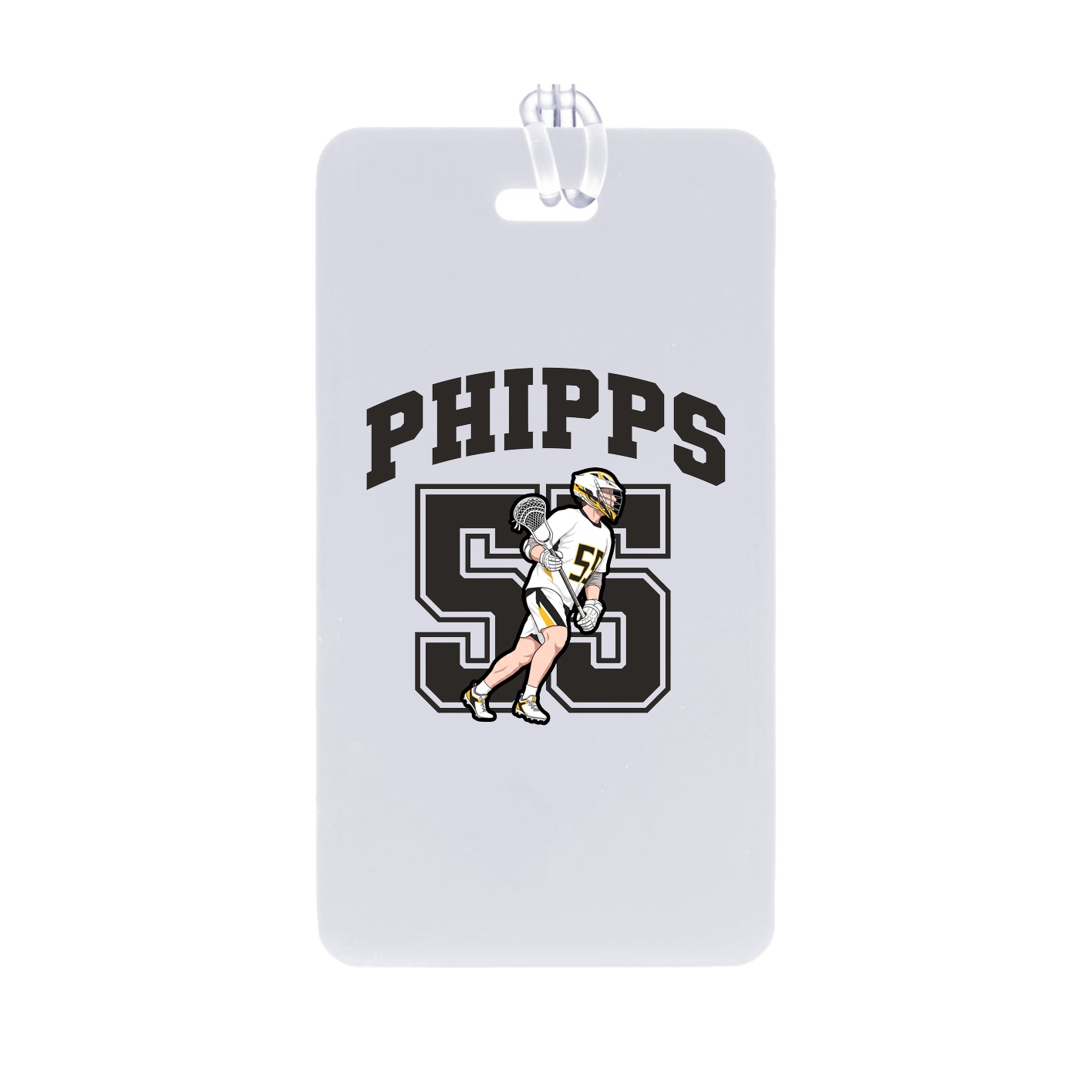 Bag Tag — Number in Classic