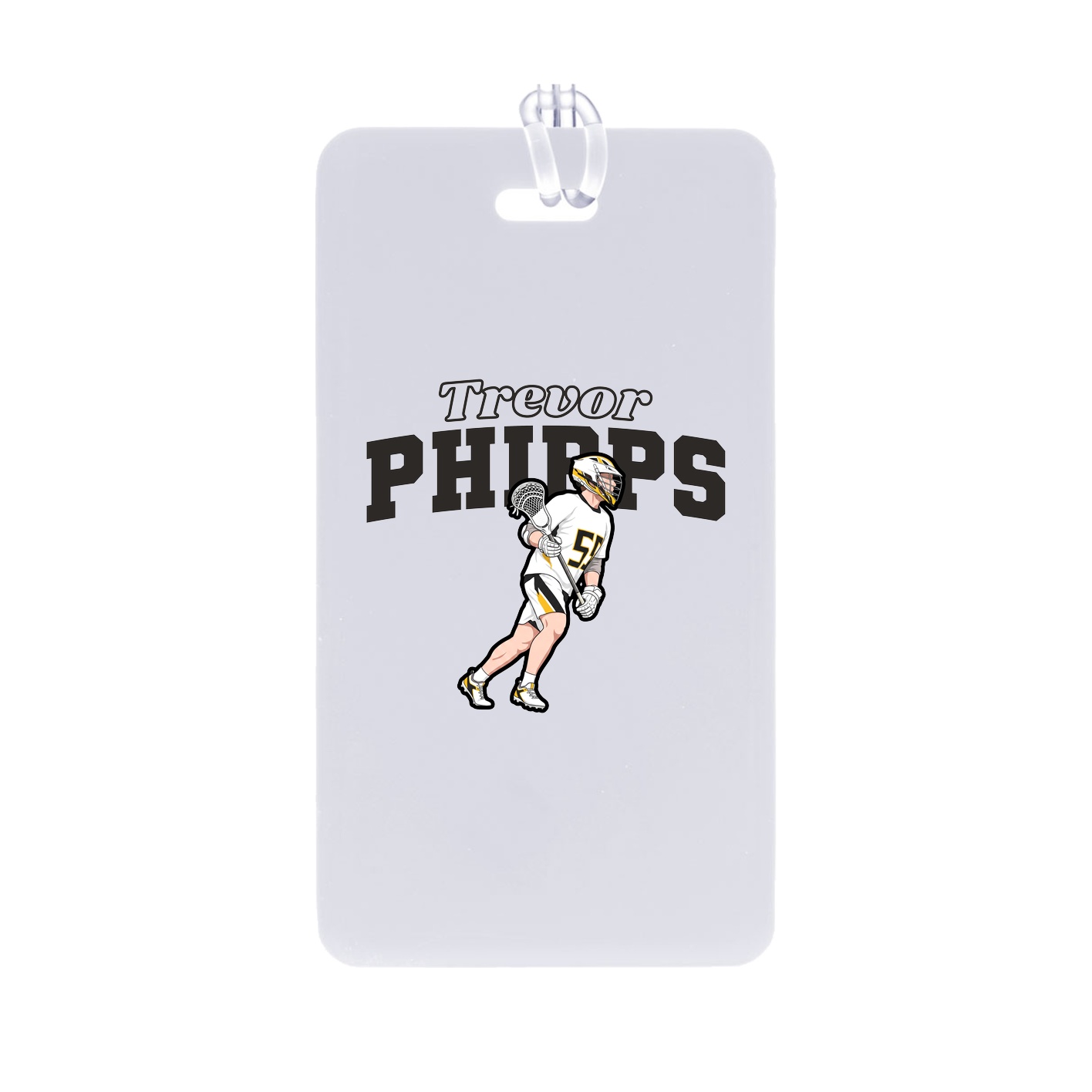 Bag Tag — Name Arch in Classic