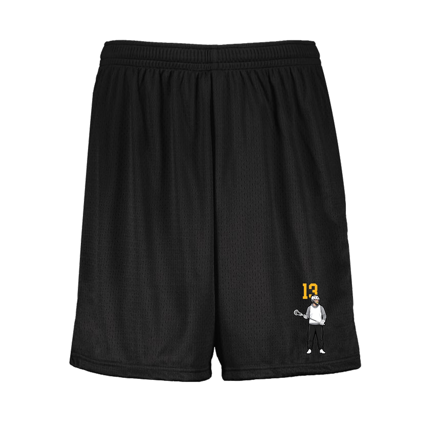 Shorts — Number Top in Black