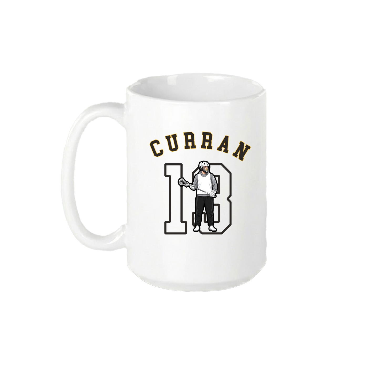 15oz Coffee Mug — Shirsey Arch in White