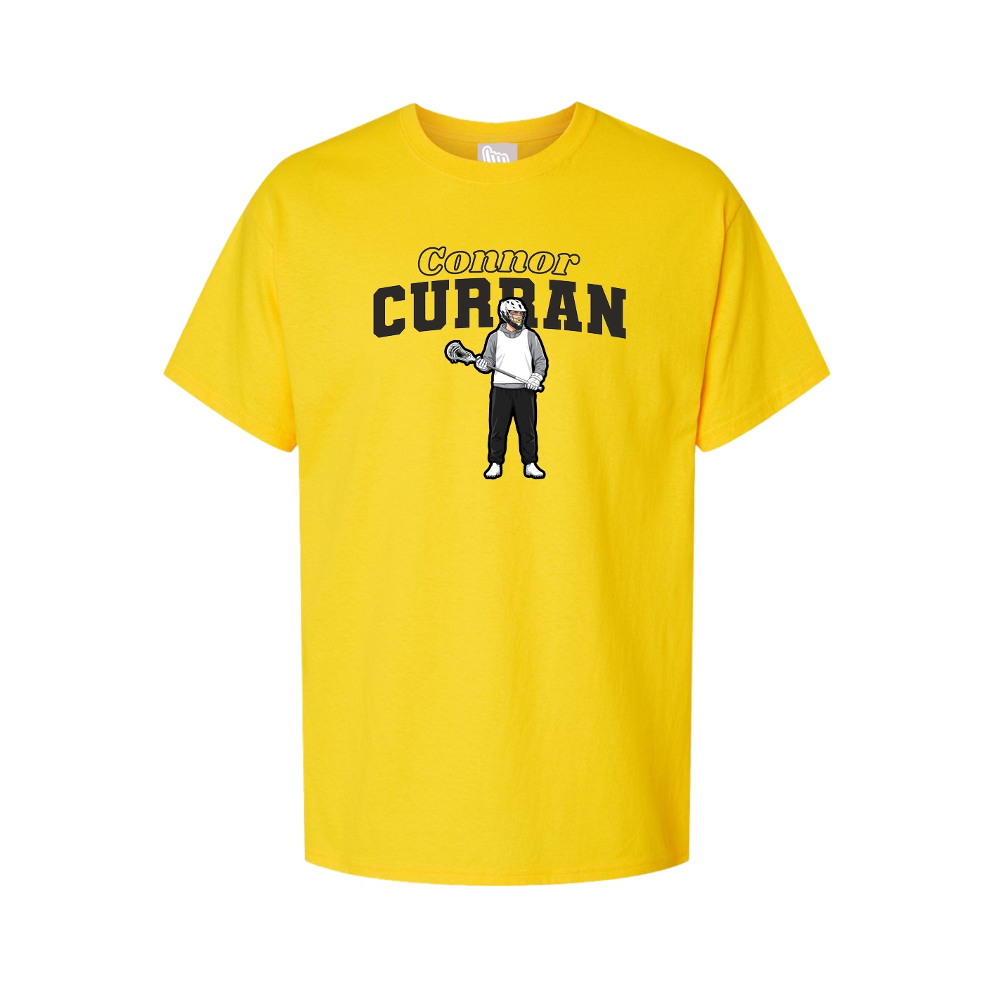 Tee — Name Arch in Gold