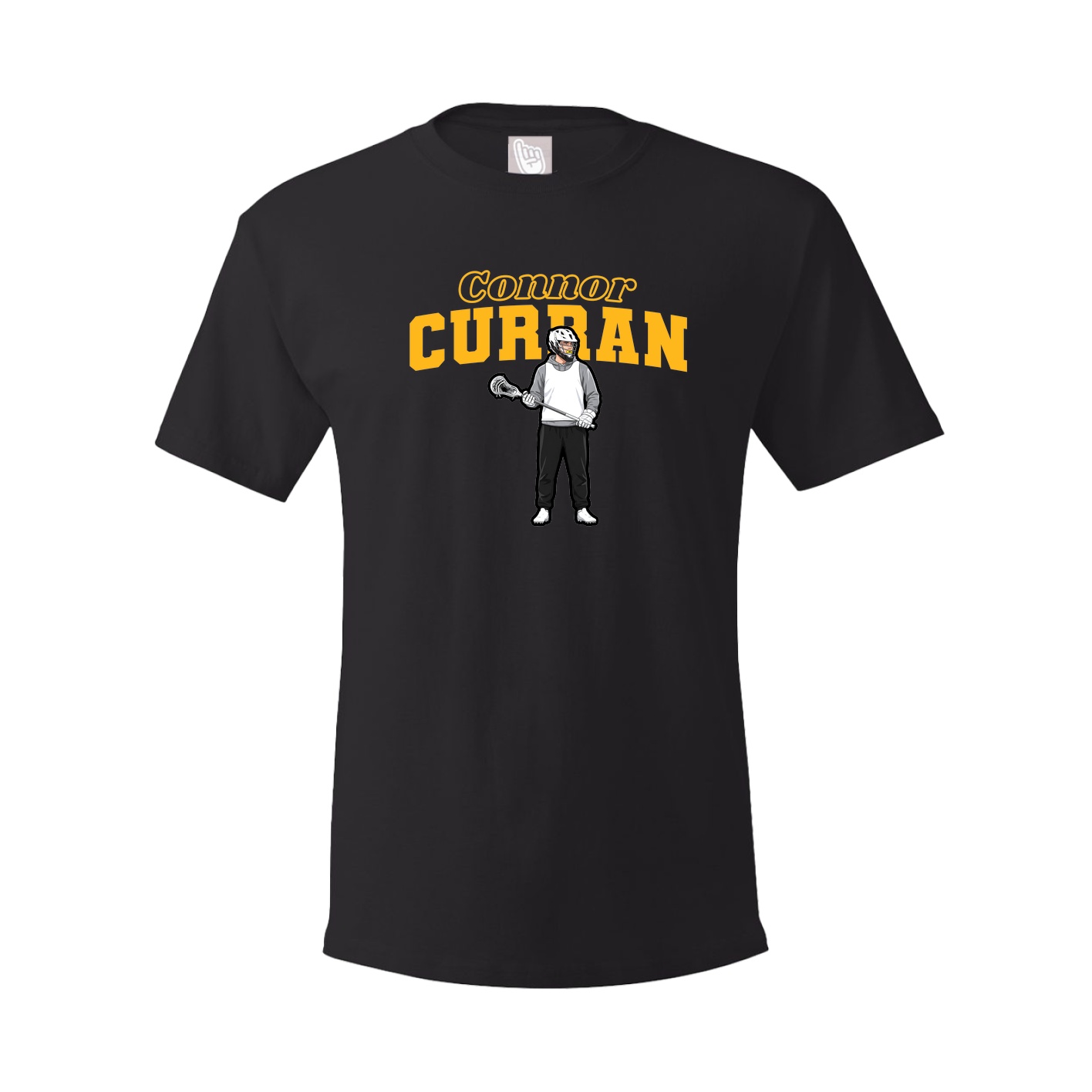 Youth Tee — Name Arch in Black