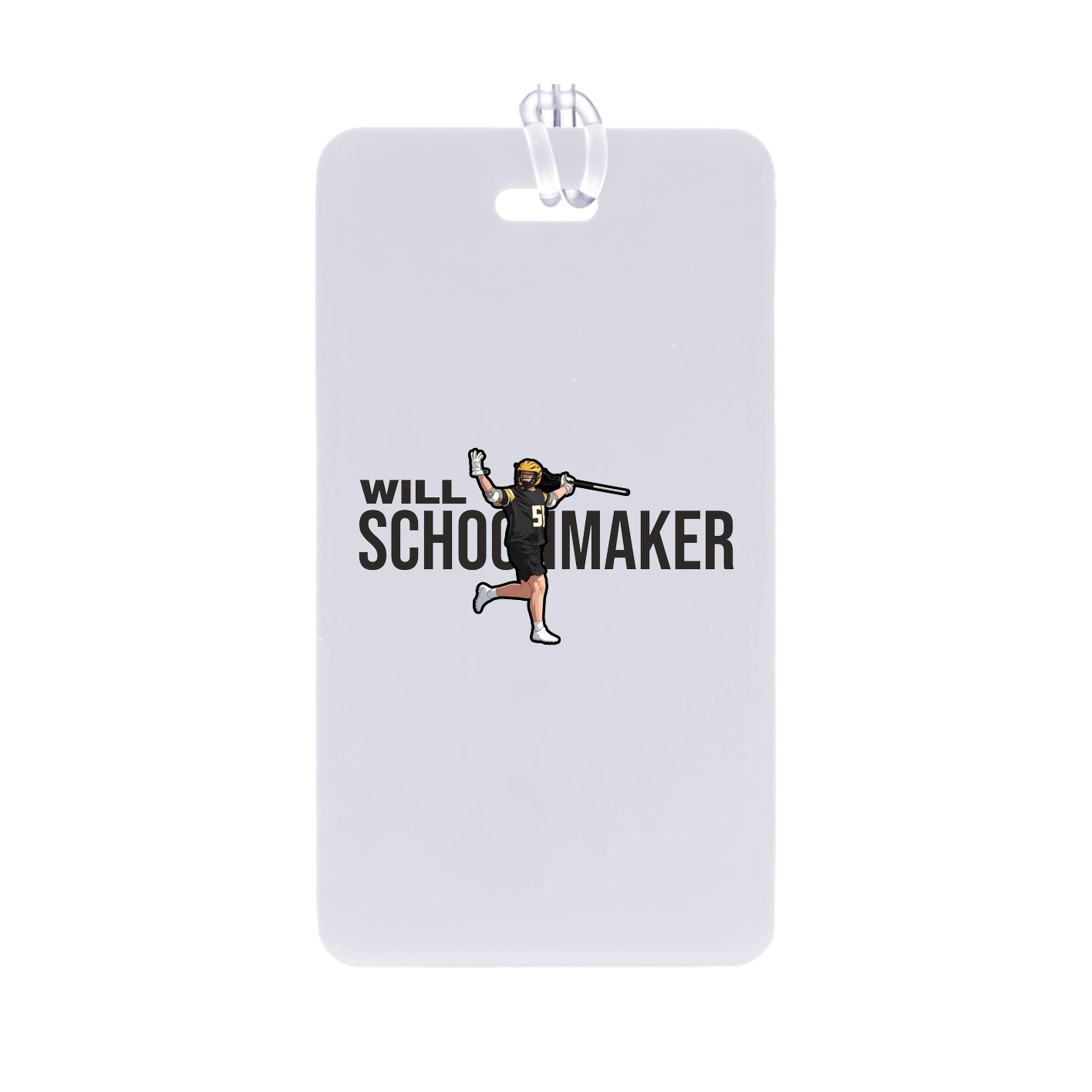 Bag Tag — Player Name in Classic