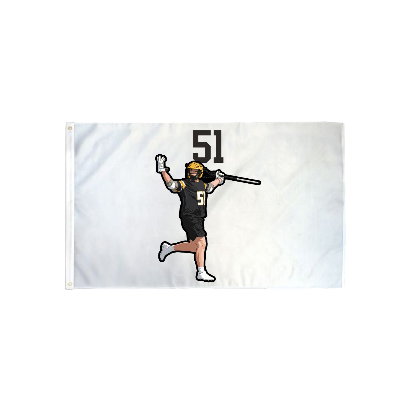 3x5 Flag — Number Top in Classic