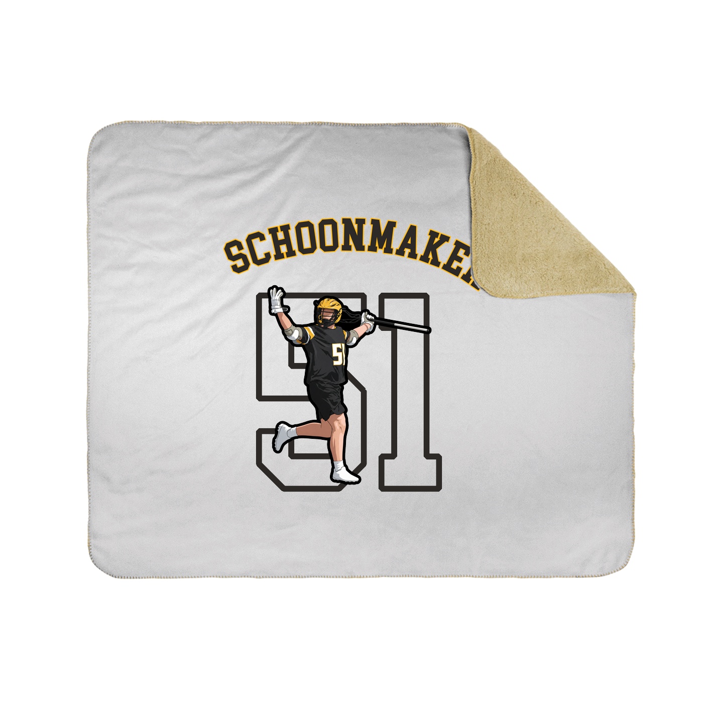 Throw Blanket — Shirsey Arch in White