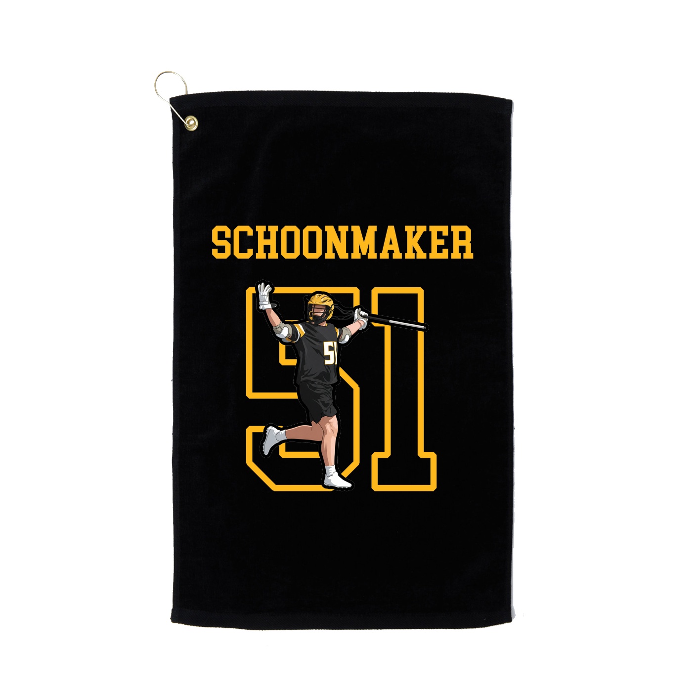 Golf Towel — Shirsey in Black