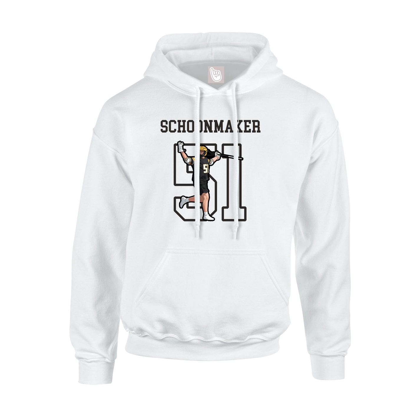 Youth Hoodie — Shirsey in White
