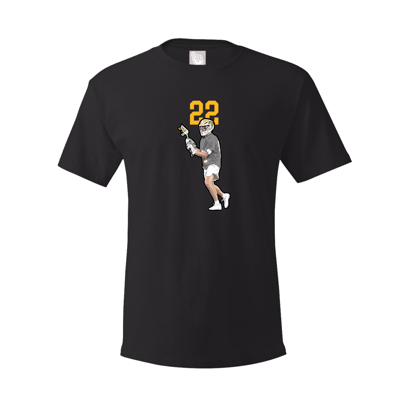 Tee — Number Top in Black