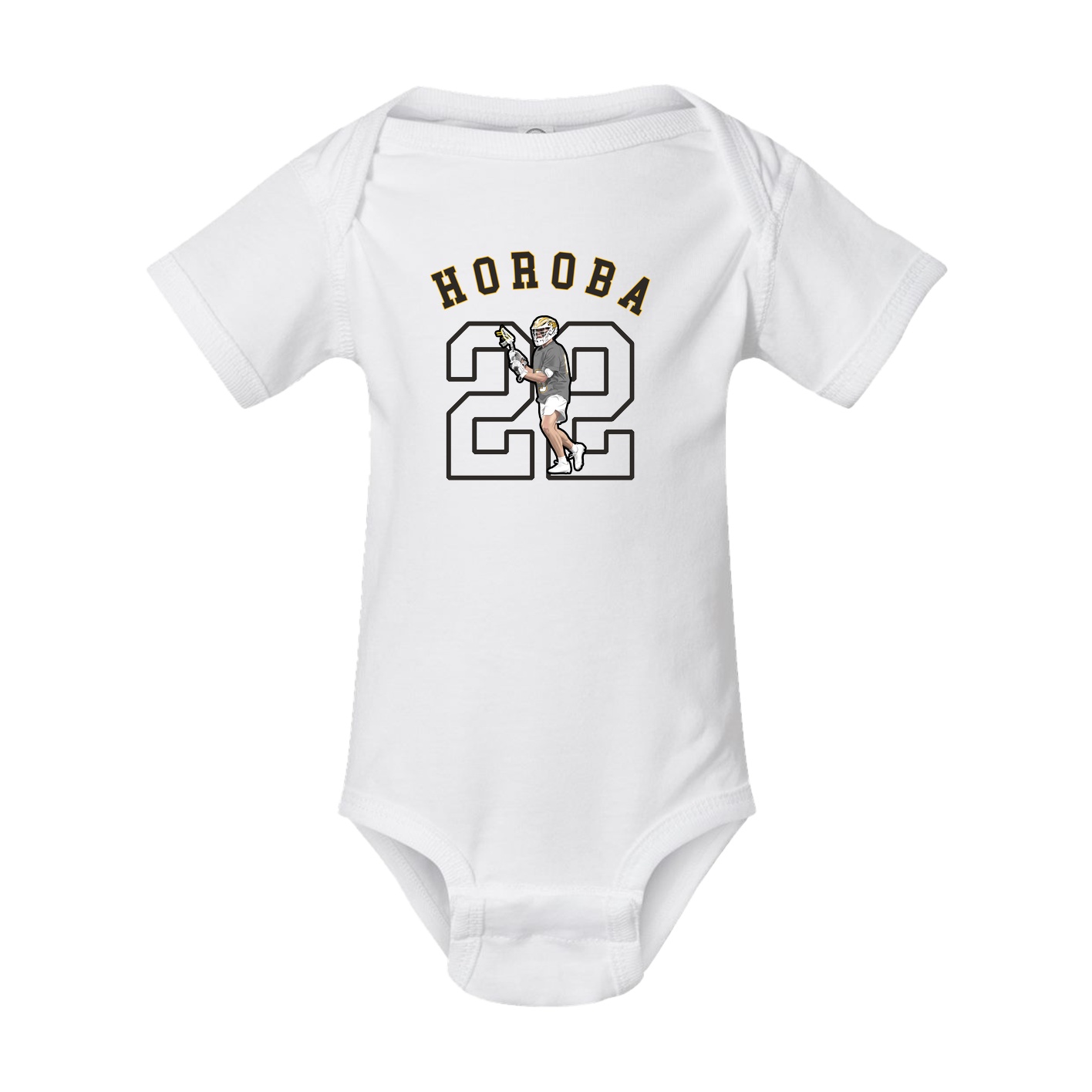 Baby Onesie — Shirsey Arch in White