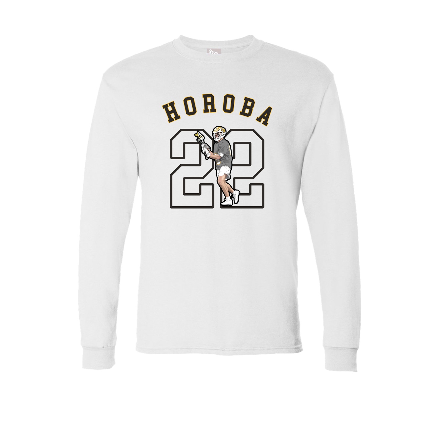 Long Sleeve Tee — Shirsey Arch in White