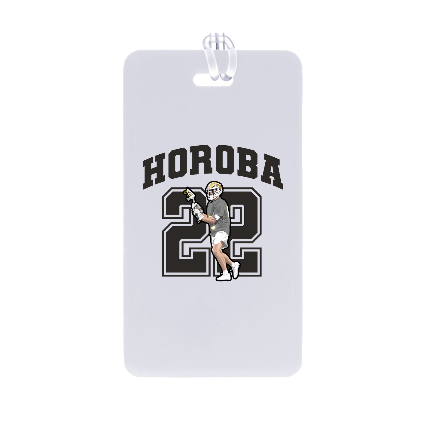 Bag Tag — Number in Classic