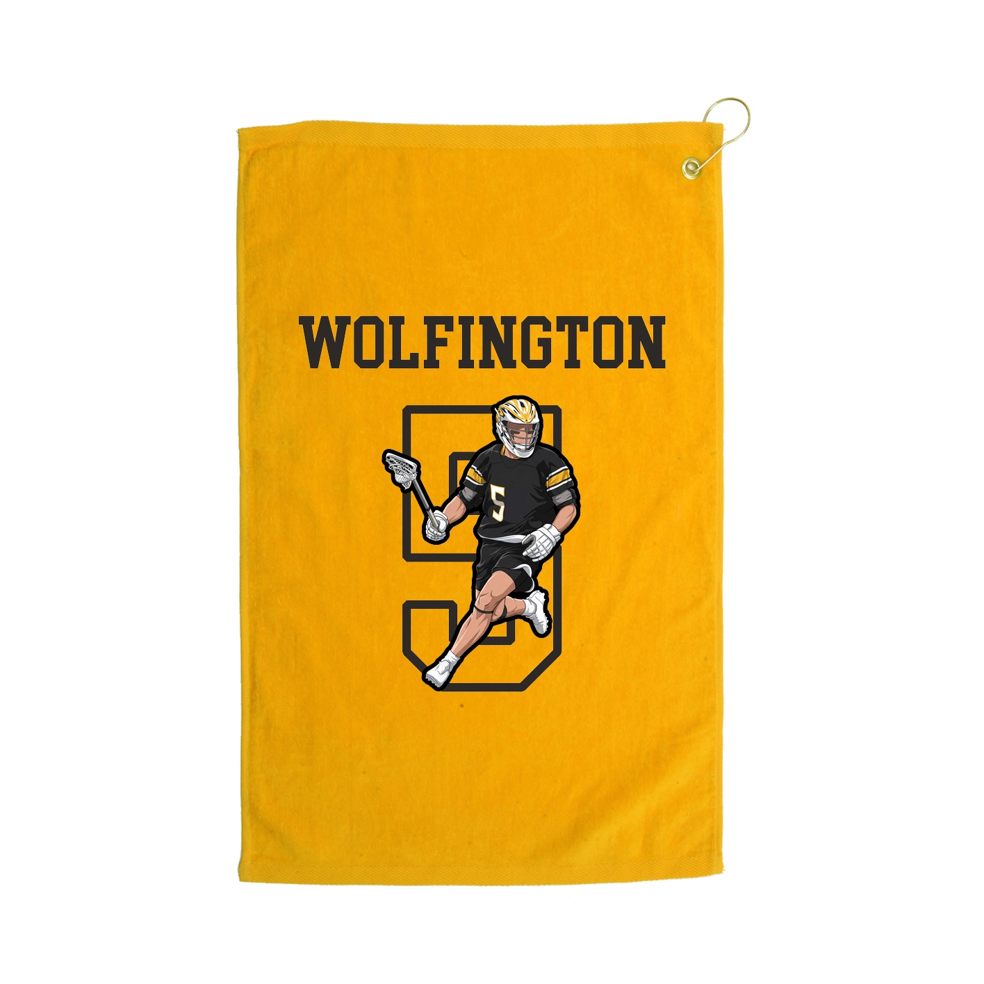 Golf Towel — Shirsey in Gold