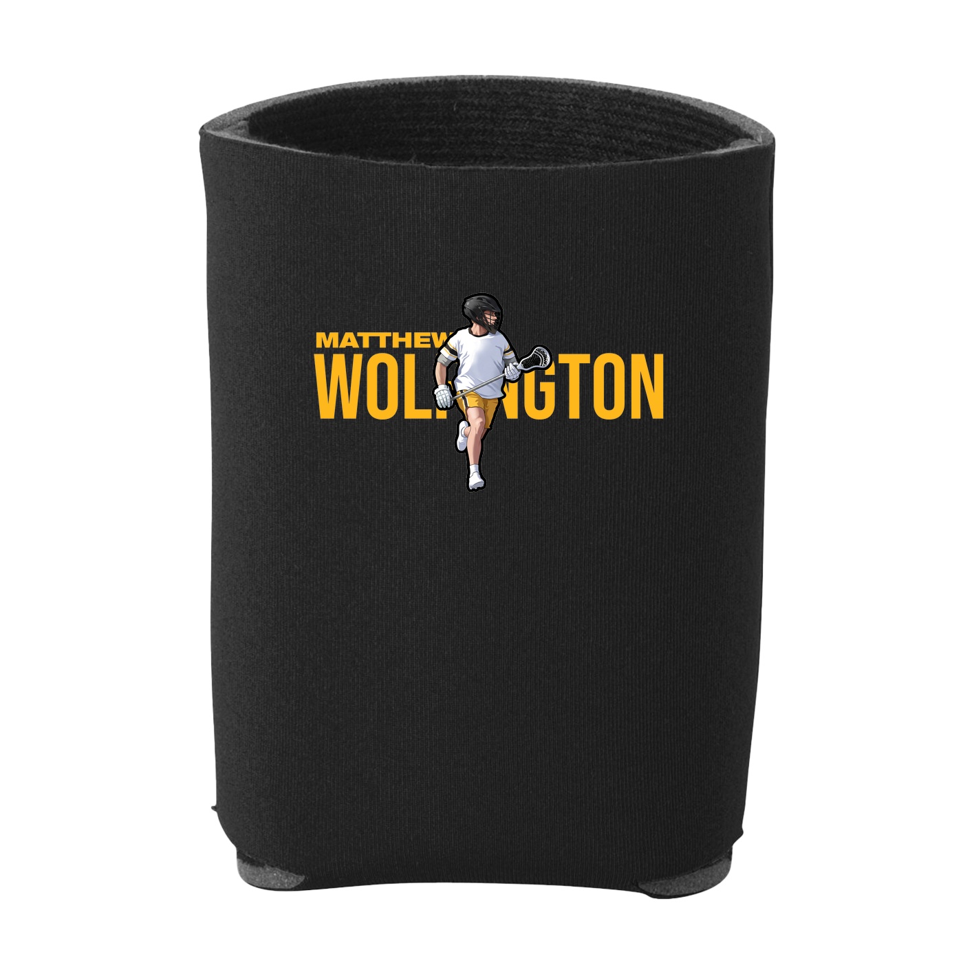 Can Holder — Player Name in Black