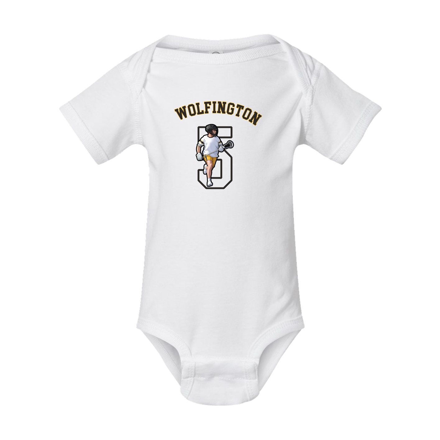 Baby Onesie — Shirsey Arch in White