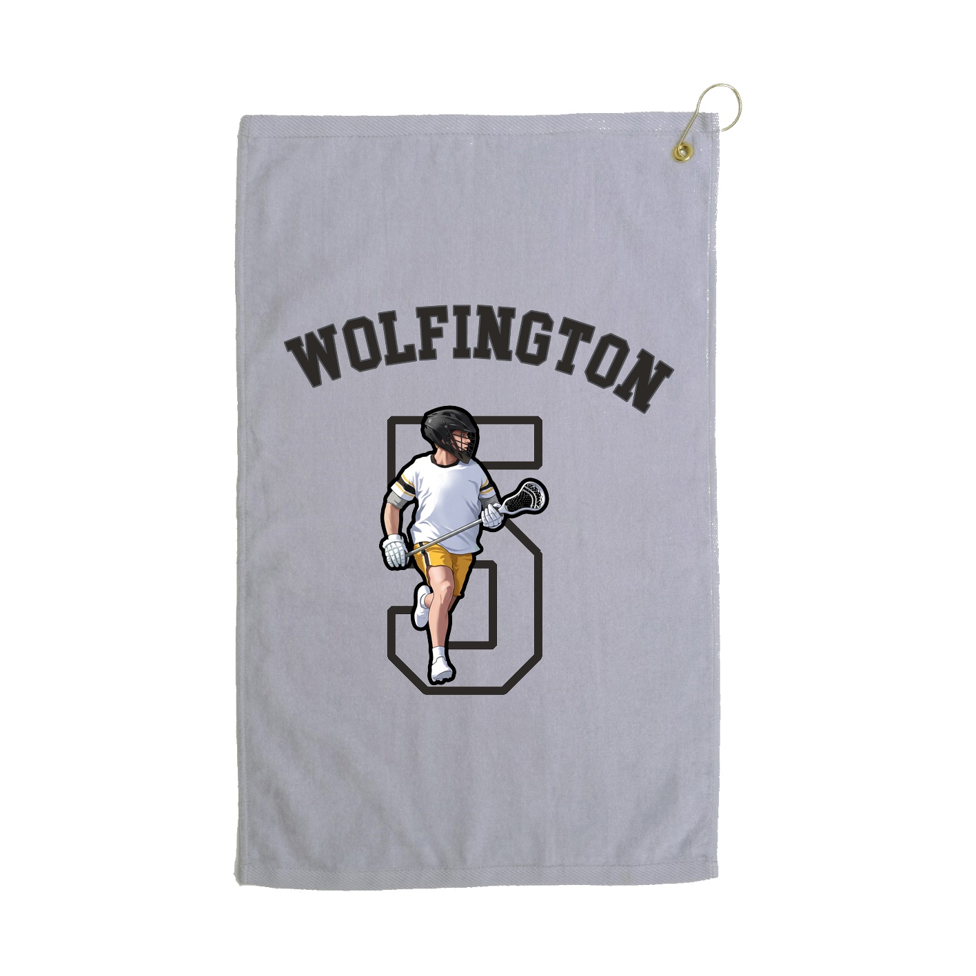 Golf Towel — Shirsey Arch in Grey