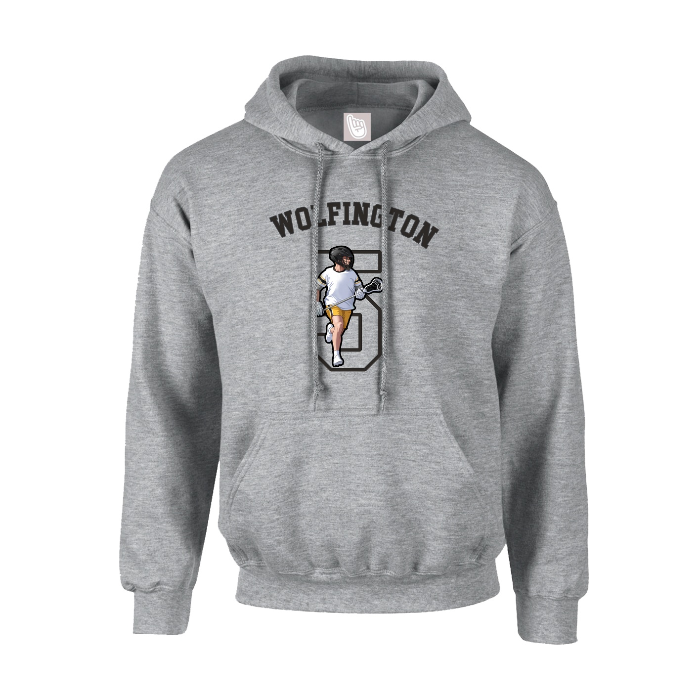 Youth Hoodie — Shirsey Arch in Grey
