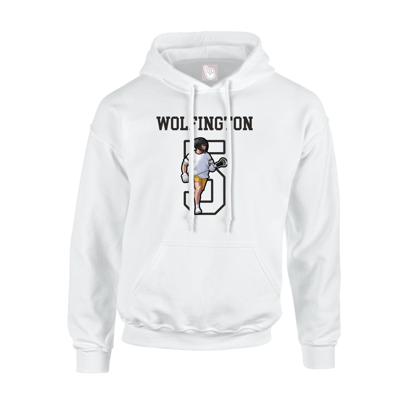 Youth Hoodie — Shirsey in White