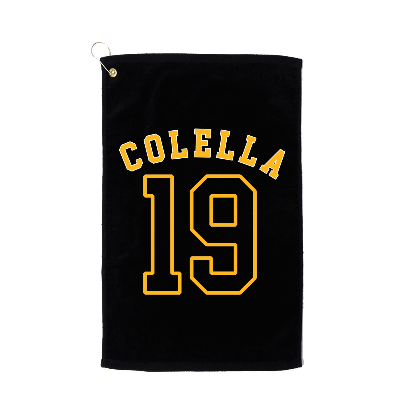 Golf Towel — Shirsey Arch in Black