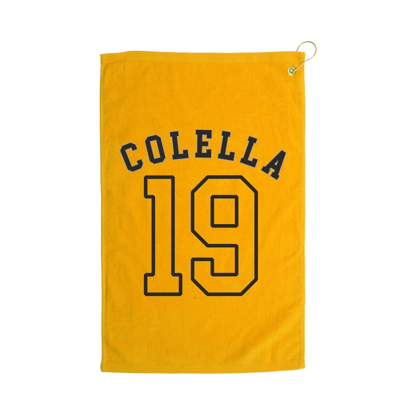 Golf Towel — Shirsey Arch in Gold