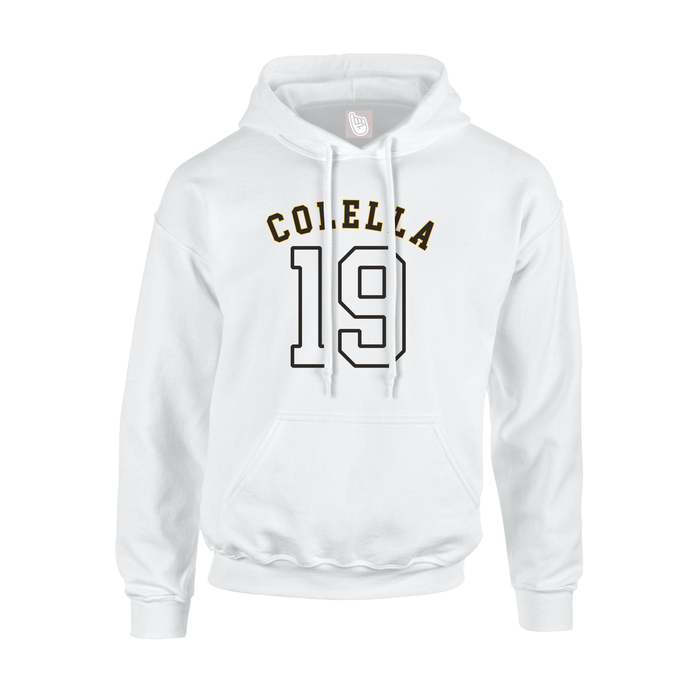 Hoodie — Shirsey Arch in White