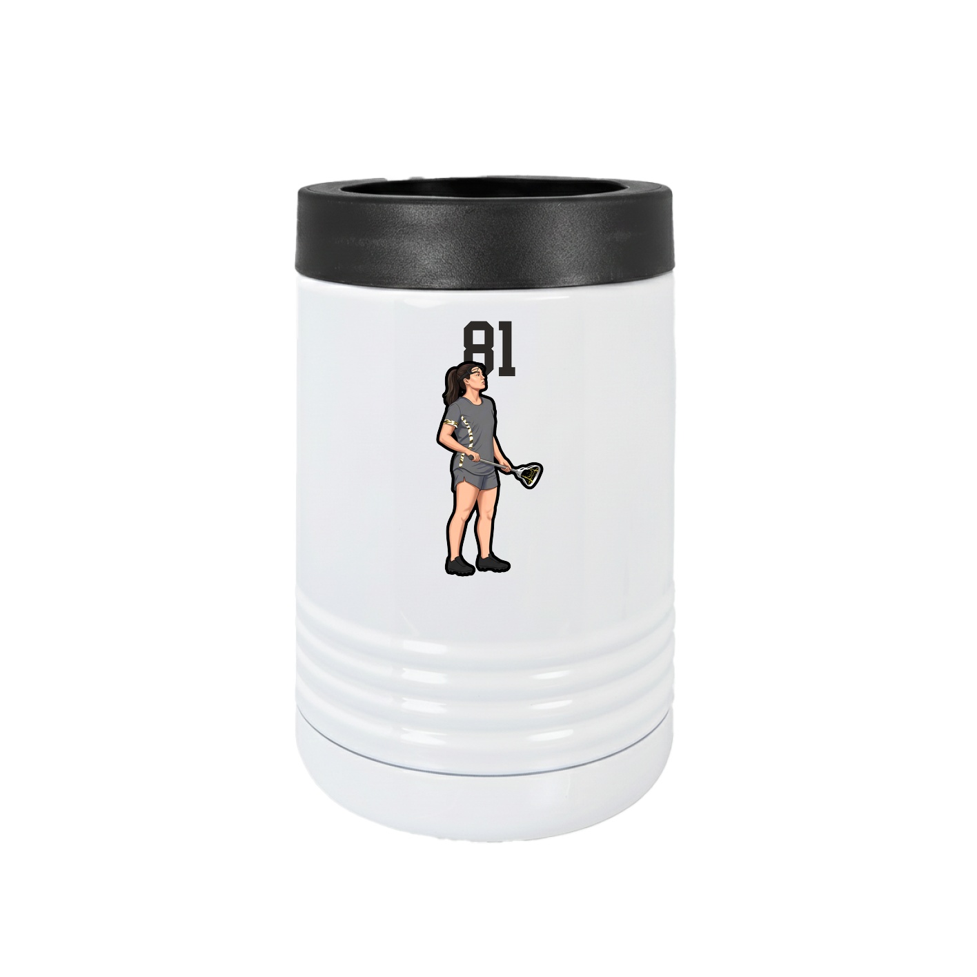 Beverage Holder — Number Top in White