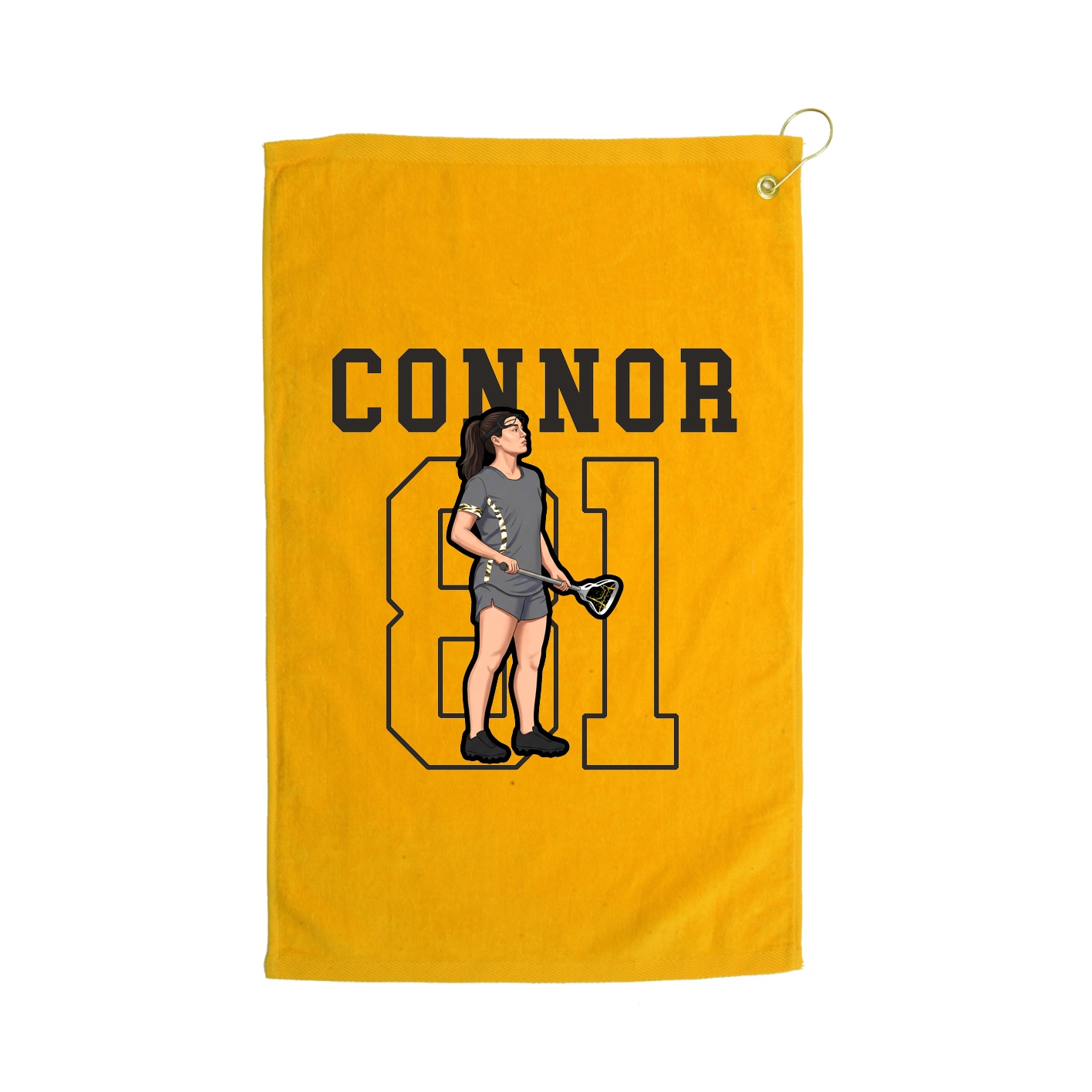 Golf Towel — Shirsey in Gold