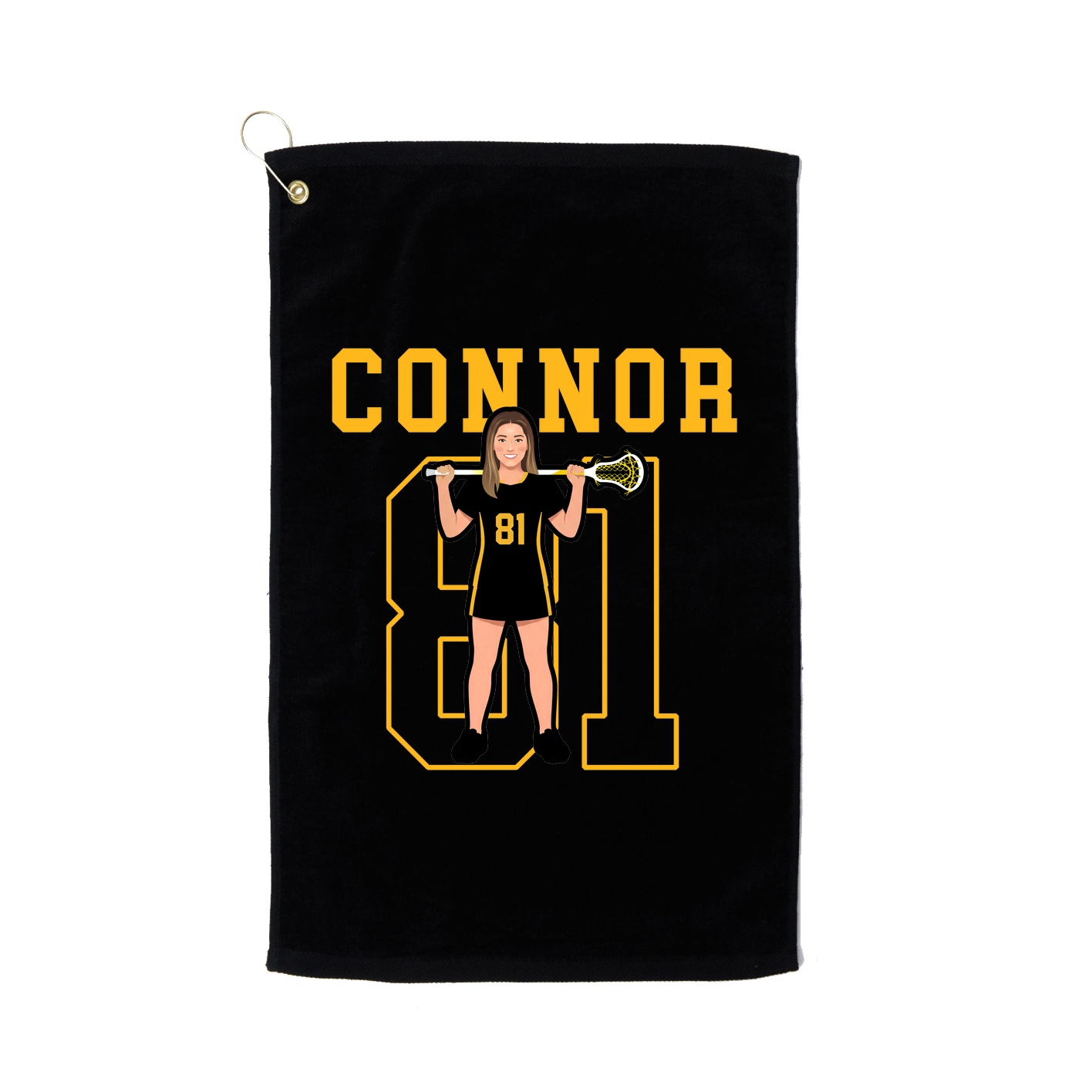 Golf Towel — Shirsey in Black