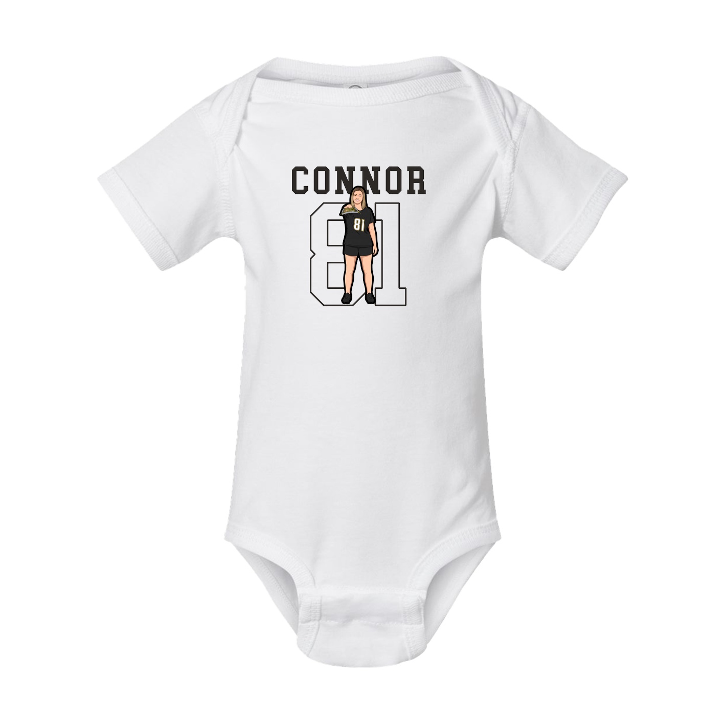 Baby Onesie — Shirsey in White