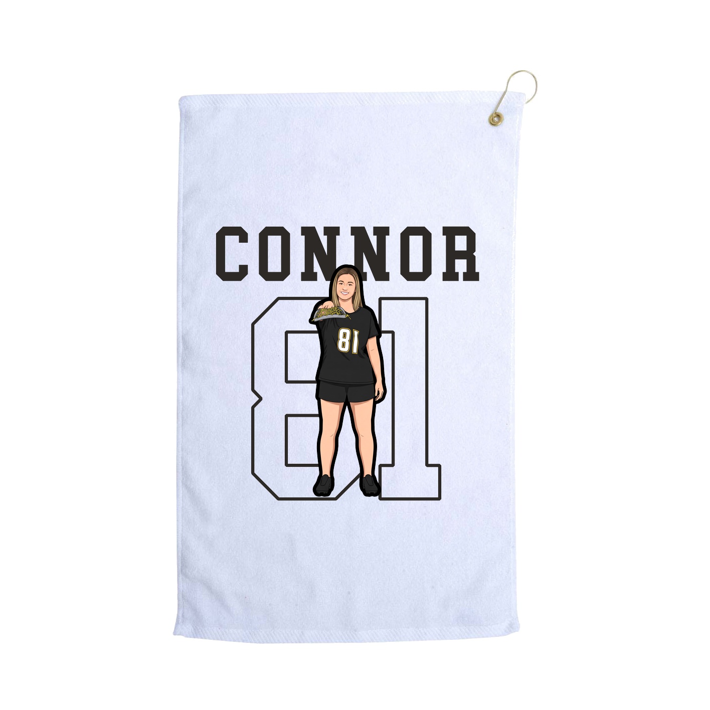 Golf Towel — Shirsey in White