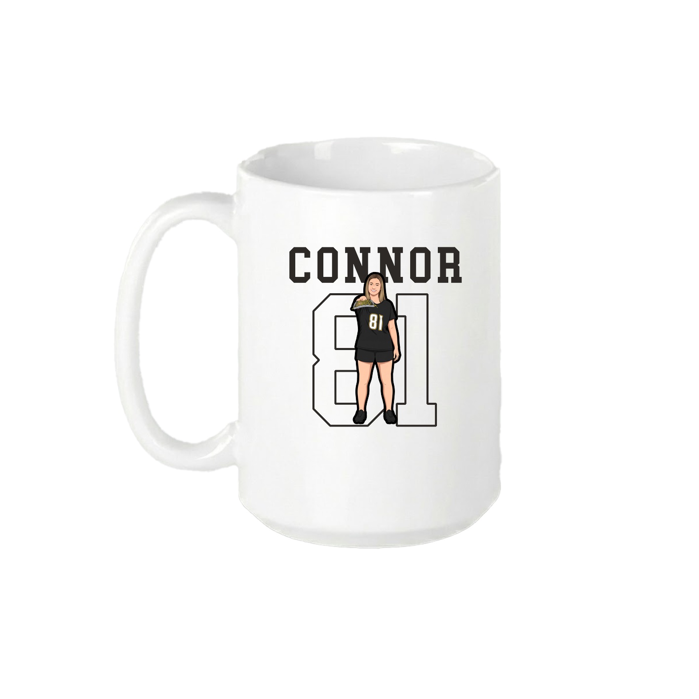 15oz Coffee Mug — Shirsey in White