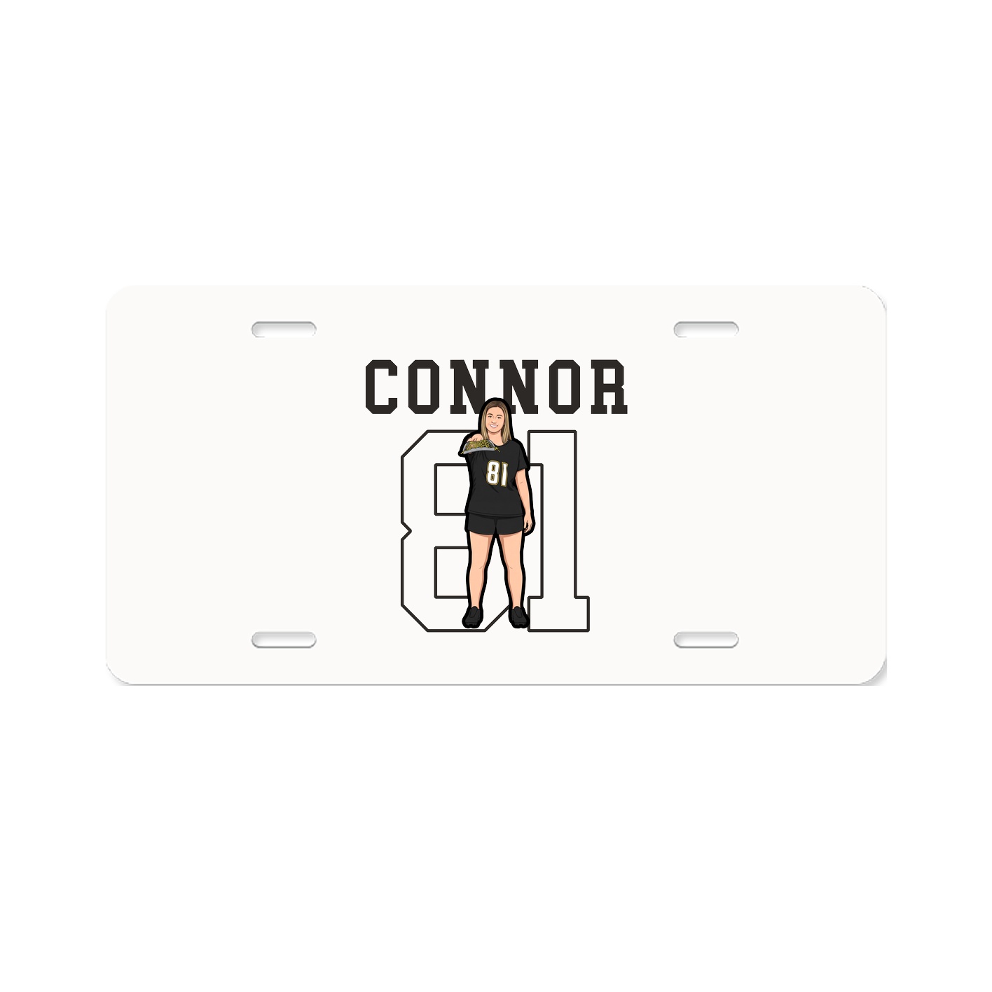 License Plate — Shirsey in Classic