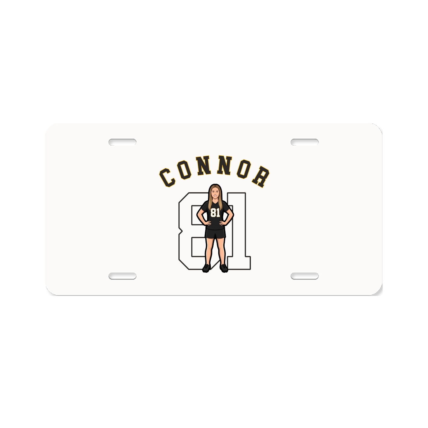 License Plate — Shirsey Arch in Classic