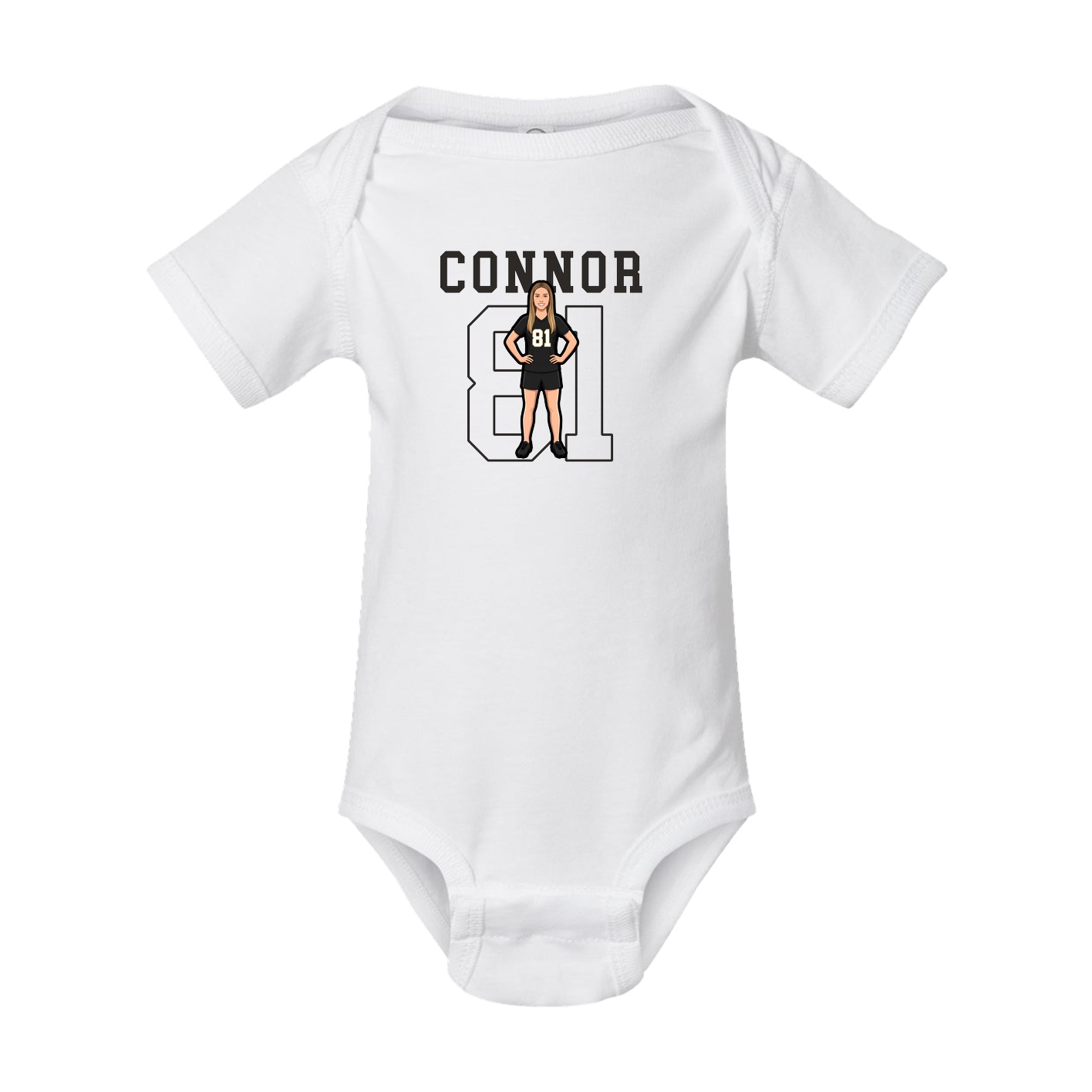 Baby Onesie — Shirsey in White