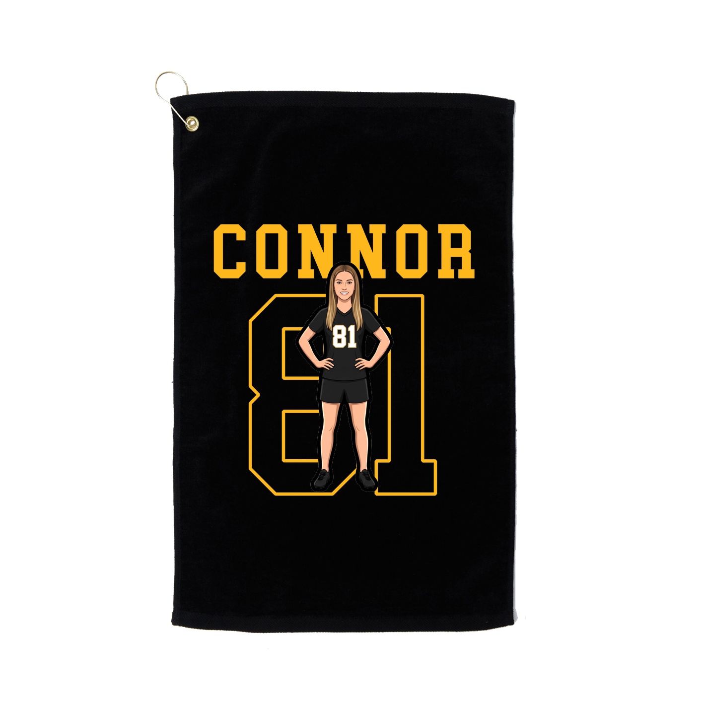Golf Towel — Shirsey in Black