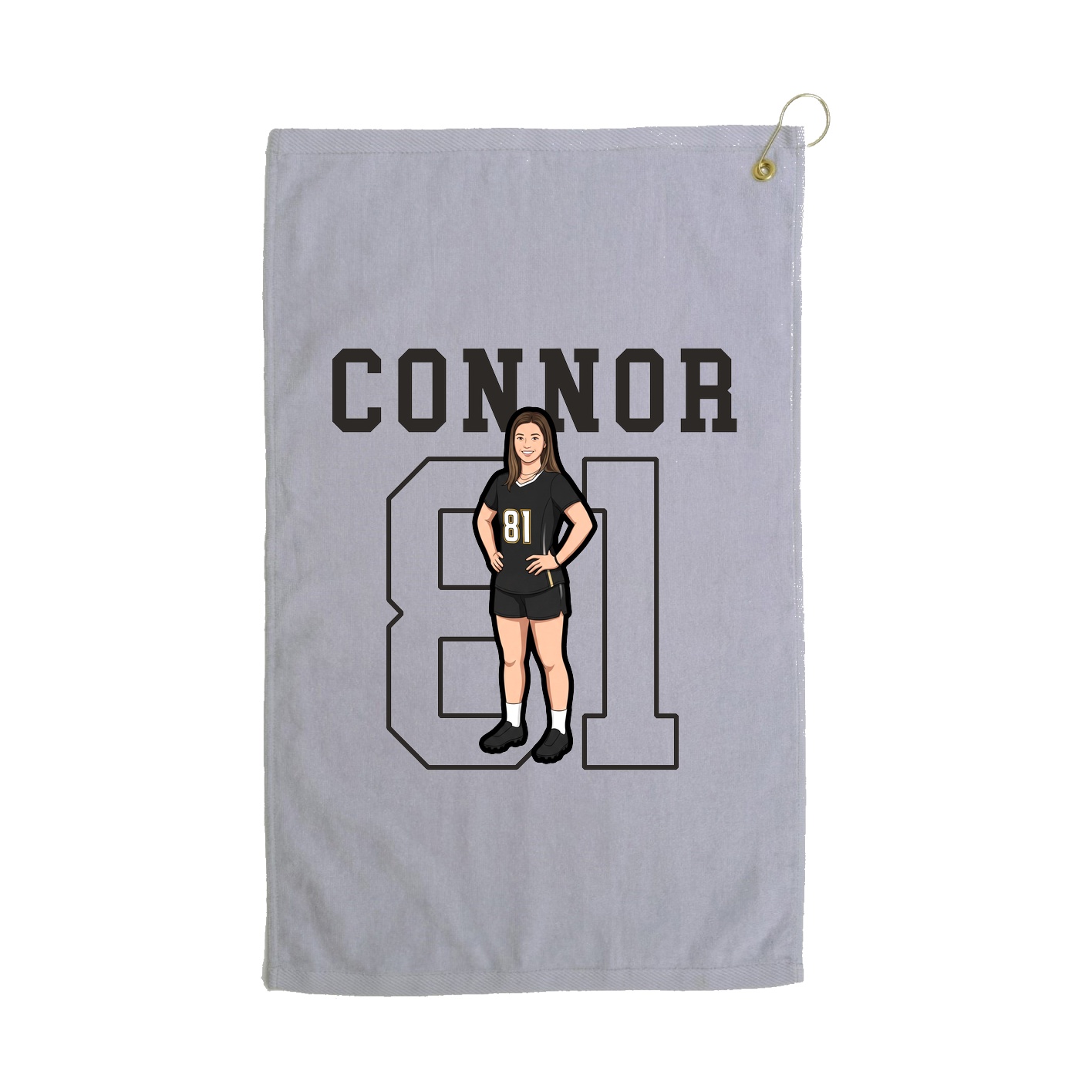 Golf Towel — Shirsey in Grey