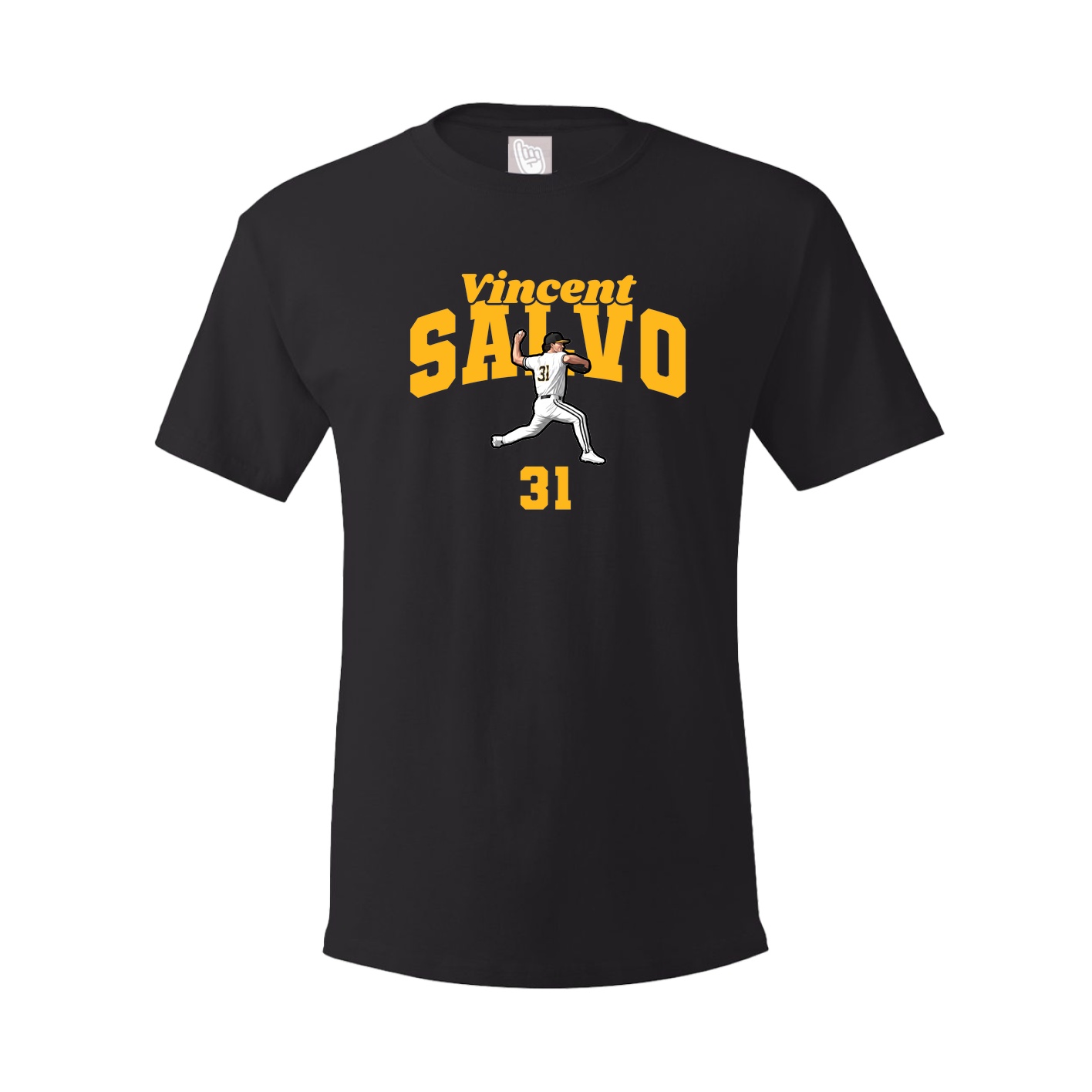 Youth Tee — Signature Arch in Black
