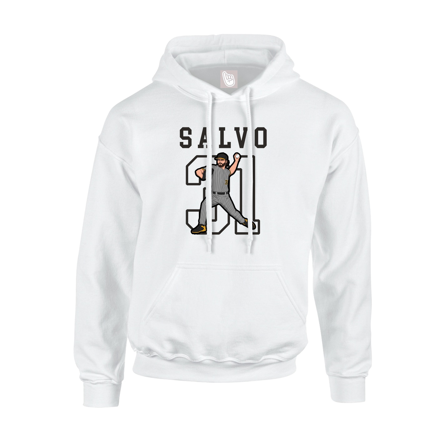 Youth Hoodie — Shirsey in White