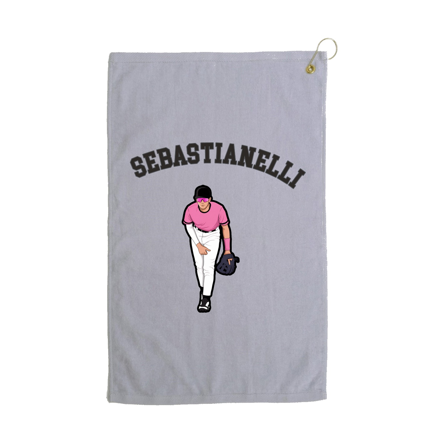 Golf Towel — Shirsey Arch in Grey
