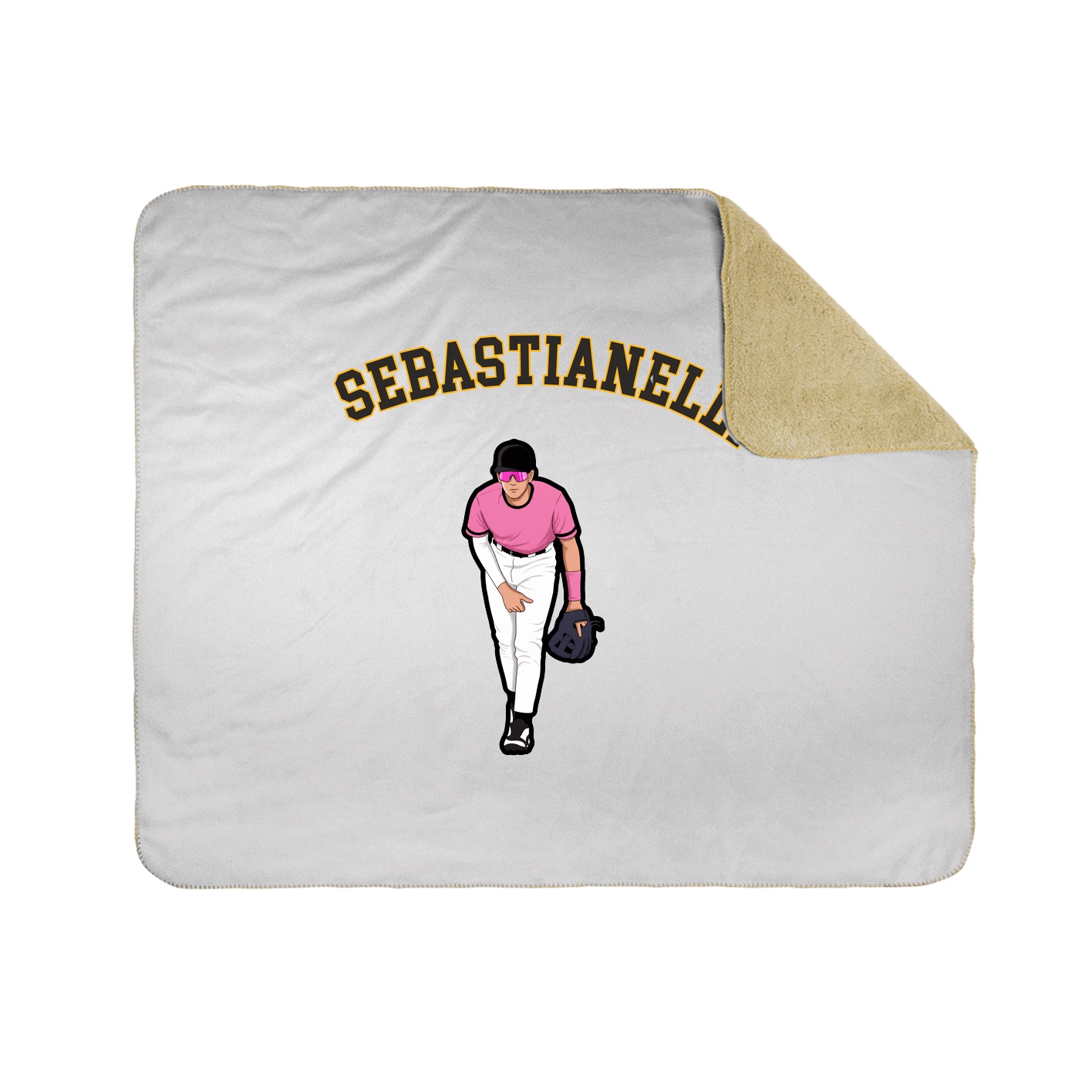 Throw Blanket — Shirsey Arch in White